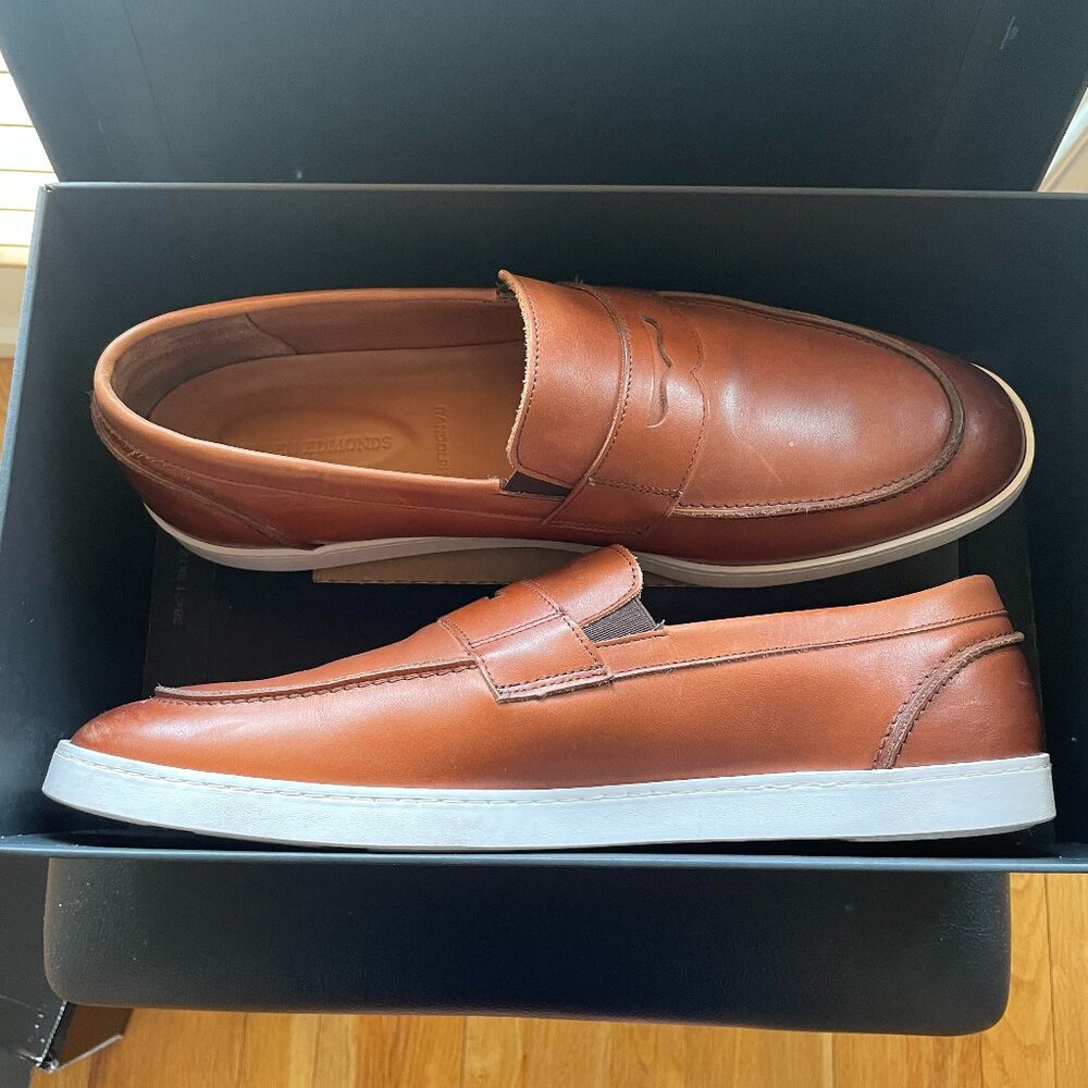 Allen Edmonds Randolph Slip On 14 3E Chili